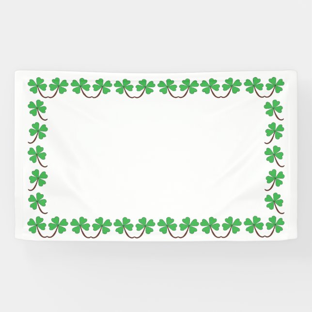 Banderoles  Shamrocks (Horizontal)