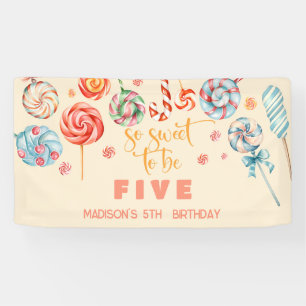 Banderoles Si doux pour être anniversaire de enfant
