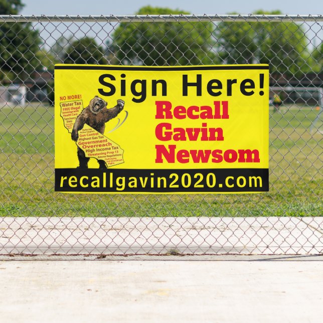 Banderoles Signe de 1 x 5 pi ici ! (En situation)