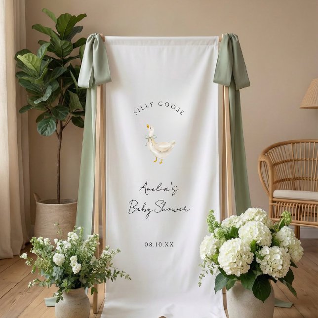Banderoles Silly Goose Gender Neutral baby shower (Créateur téléchargé)