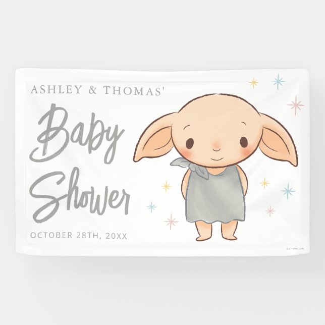 Banderoles Simple Harry Potter - Baby-Shower Dobby (Horizontal)