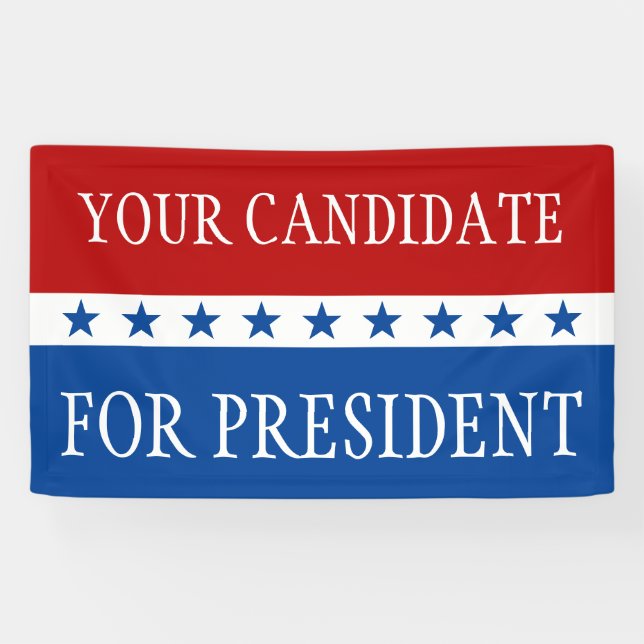 Banderoles Simplement symboles - ÉTOILES + vos idées (Horizontal)