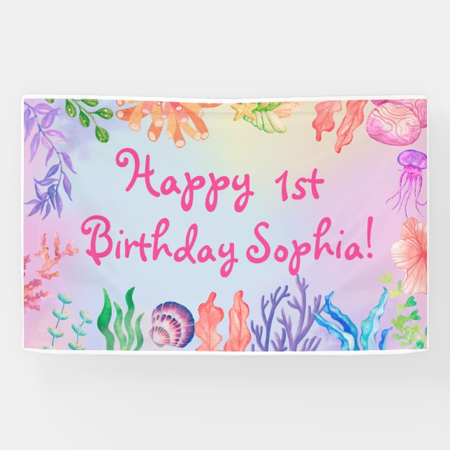 Banderoles Sirène sous-marine (Horizontal)