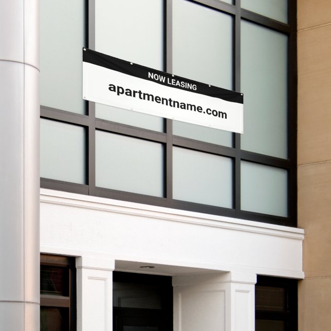 Banderoles Site Web de construction d'appartements maintenant (Bâtiment extérieur)