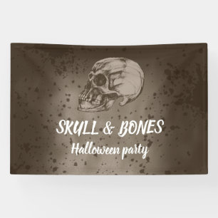 Banderoles Skull & Bones Halloween