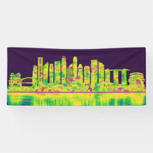 Banderoles Skyline de Singapour