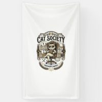 Société de chats Bar à alcool pour chat Humour Vin