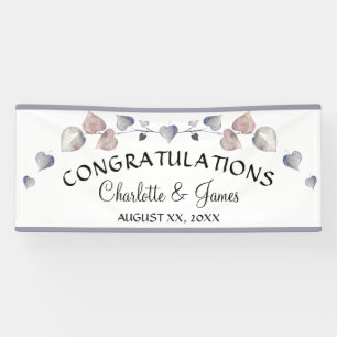 Banderoles Soft Scottish Heather - Coeurs Mariages