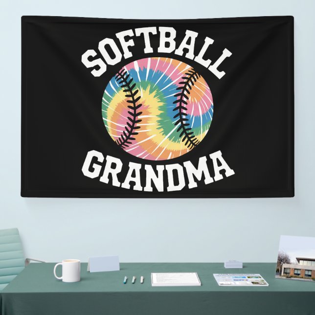 Banderoles Softball Grandma (Salon professionnel)