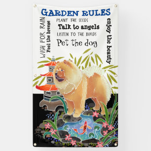 BANDEROLES SONGMAO CHOW 3X5 GARDEN BANNER/SIGNE