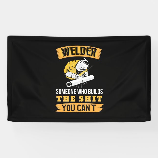 Banderoles Souder Quelqu'Un Était Des Bâtiments Vous Ne Pouve (Horizontal)