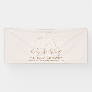 Banderoles Spa de sculpture corporelle contouring rose