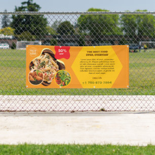 Banderoles Spécialités du restaurant Bandeau sur mesure