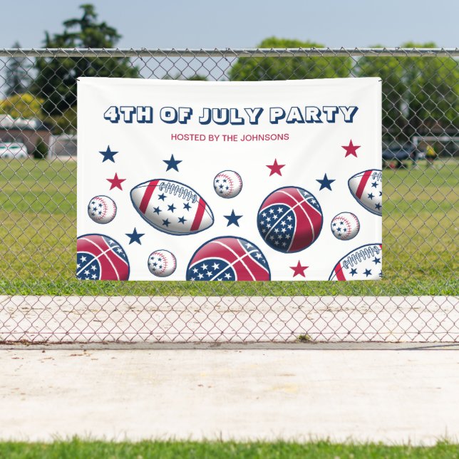Banderoles Sports 4 juillet (Insitu)