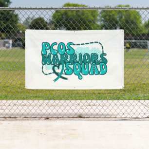 Banderoles SQUAD WARRIORS SQUAD Syndrome polykystique d'Ovéra