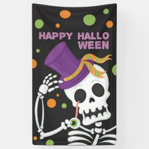 Banderoles Squelette d'Halloween