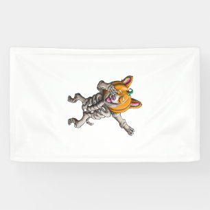 Banderoles Squelette qui Dab Corgi Mignon Halloween Corgi Drô
