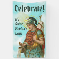 St. Florian avec seau (Ciel clair; M 019)