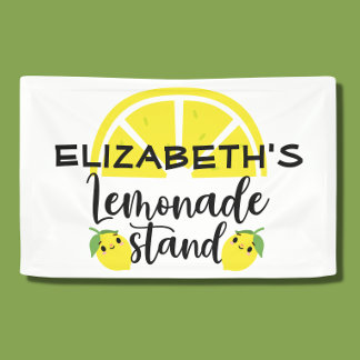Banderoles Stand De Citron Cute