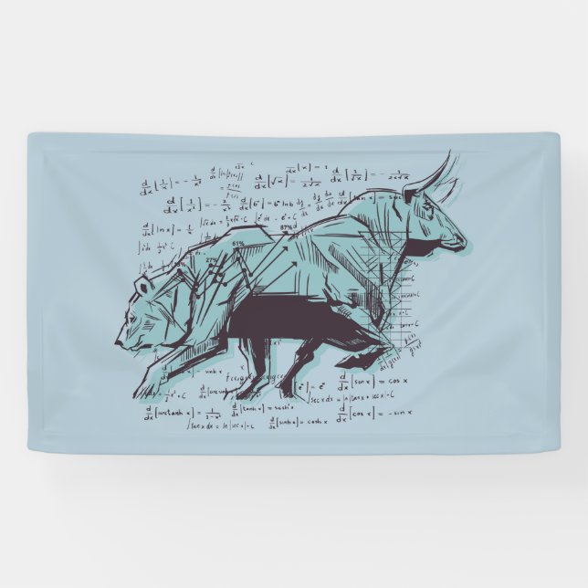 Banderoles Stock Market Analysis Finance (Horizontal)