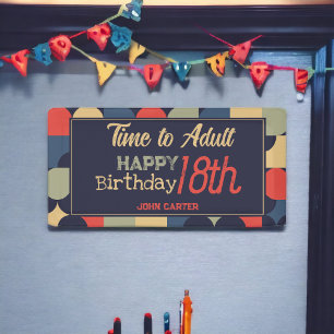 Banderoles Style Bauhaus Abstrait