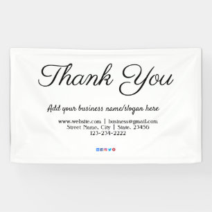 Banderoles style de texte minimal simple ajouter votre nom ad