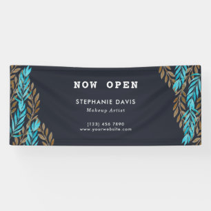 Banderoles Styliste moderne Black Gold Business