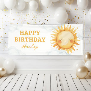 Banderoles Sunshine Summer Anniversaire de enfant Party