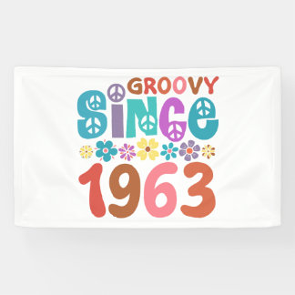 Banderoles Super depuis 1963 60e anniversaire
