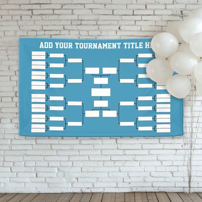 Banderoles Support de tournoi sportif - peut changer de coule (Custom Tournament Bracket Banner)