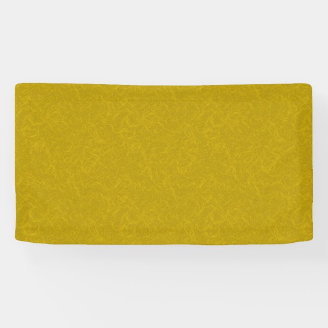 Banderoles Surface jaune texturée avec motif tourbillonnant (Horizontal)