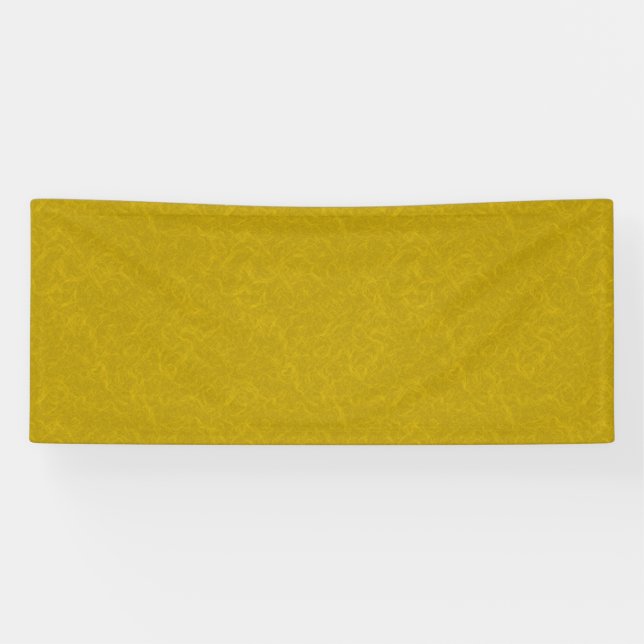 Banderoles Surface jaune texturée avec un motif tourbillonnan (Horizontal)