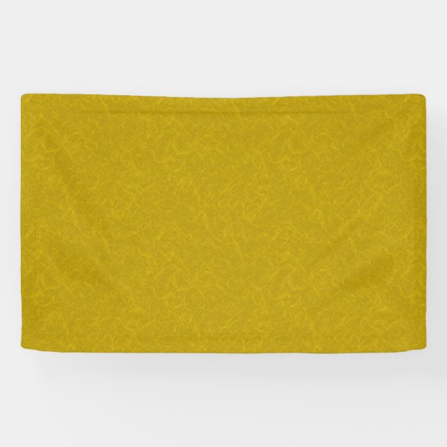 Banderoles Surface jaune texturée avec un motif tourbillonnan (Horizontal)