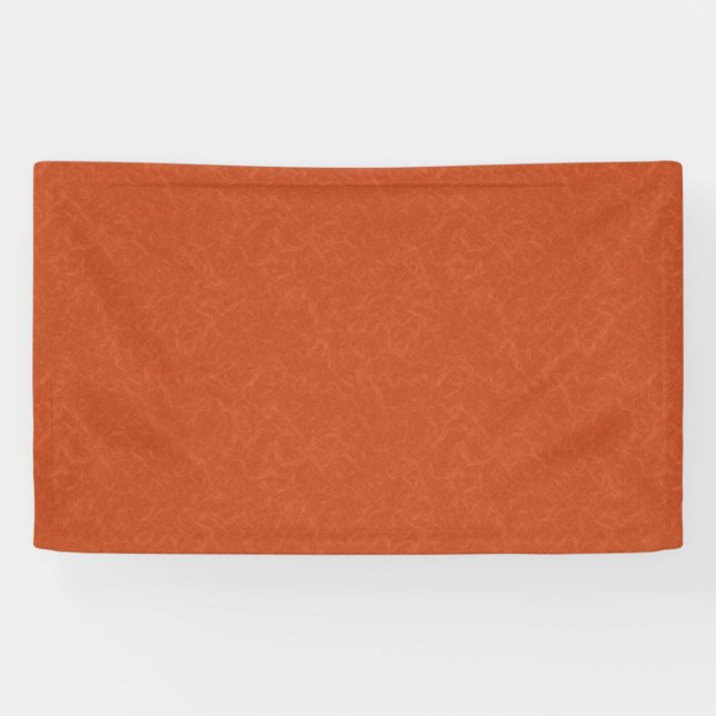 Banderoles Surface orange texturée avec motif tourbillonnant (Horizontal)