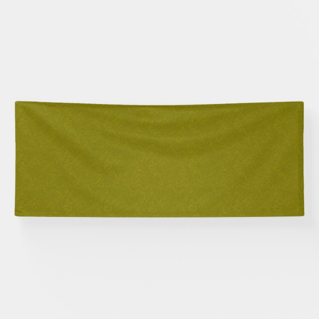 Banderoles Surface vert olive avec un motif subtil en spirale (Horizontal)