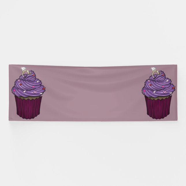 Banderoles Sweet Proposition Cupcake (Horizontal)
