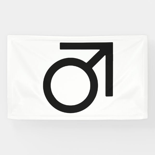 Banderoles Symbole de genre Butch (Horizontal)