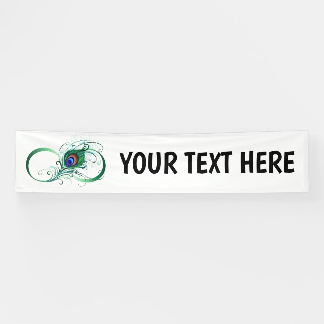 Banderoles Symbole de l'Infinity (Horizontal)