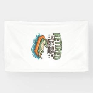 Banderoles T-shirt de vacances d'alligator retiré pas mon pro