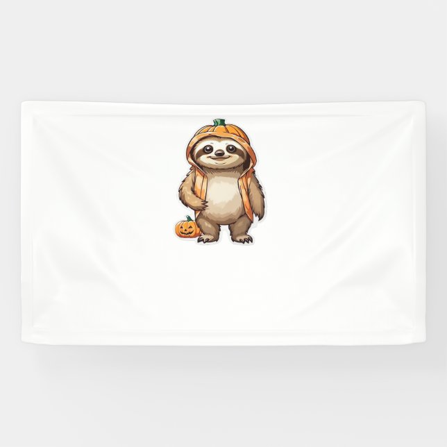 Banderoles T-shirt Essential de Slothster Halloween (Horizontal)