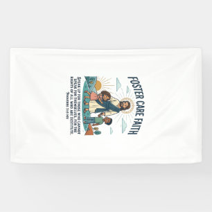 Banderoles T-shirt graphique Jésus Adoption Foster Care Chrét