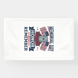 Banderoles T-shirt patriotique d'honneur et de souvenir de la