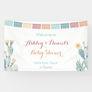 Banderoles Taco Bout A Fiesta Mexique Thème Party Bienvenue
