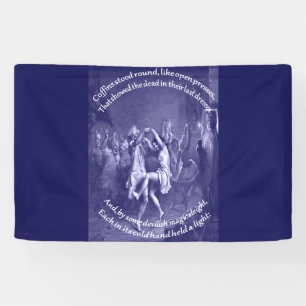 Banderoles Tam O Shanter Citation de la Nuit de Burns en Bleu