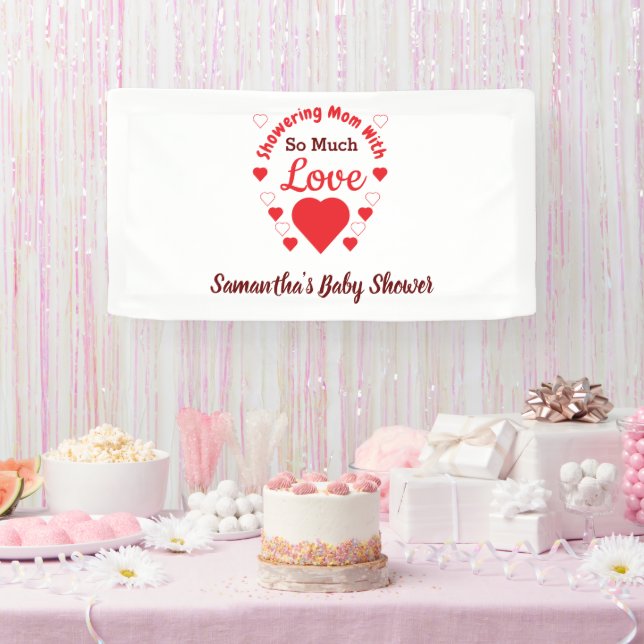Banderoles Tant de Baby shower d'amour (Fête)