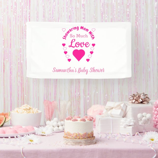 Banderoles Tant de Baby shower d'amour (Fête)