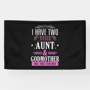 Banderoles Tante Et Godmère