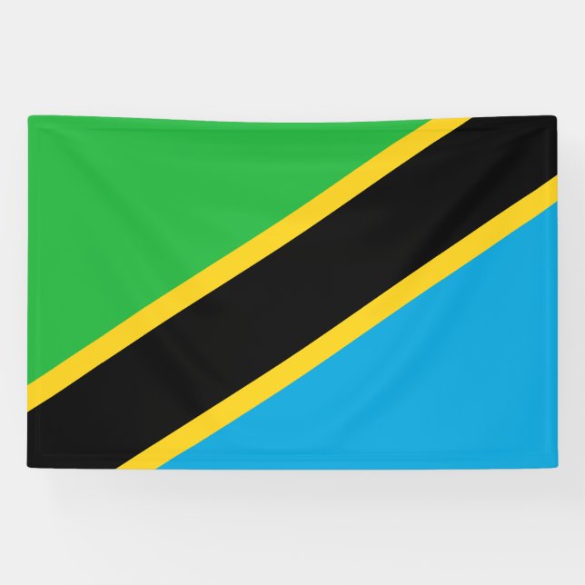 Banderoles Tanzanie (Horizontal)