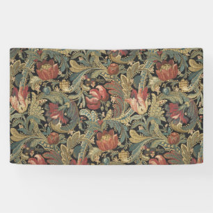 Banderoles Tapisserie florale riche Brocade Damask