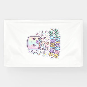 Banderoles Tasse Licorne Mugicorn Matin Graphisme Zazzle Créa